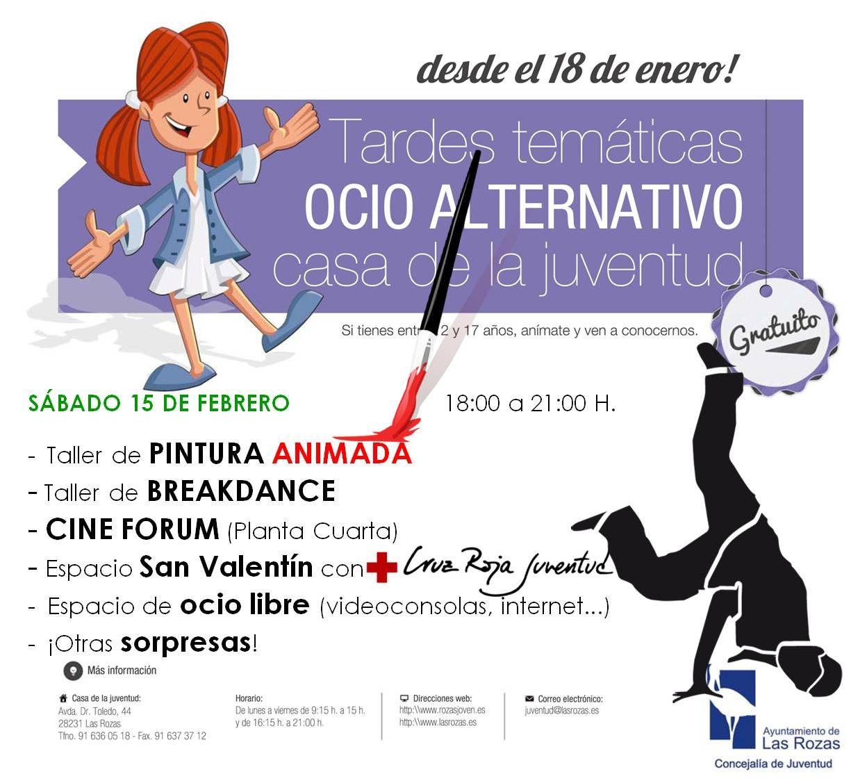 cartel de las actividades